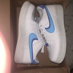 Nike Air Force 1 LV8 (GS) 'Sail Medium Blue' Size 6Y