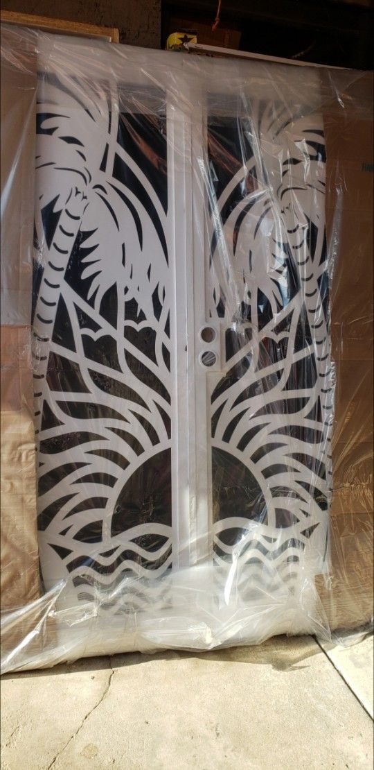 60x80 Right Hand New Security Heavy duty Door Palm Desing