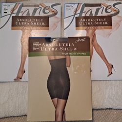 Pantyhose Lot Of 3