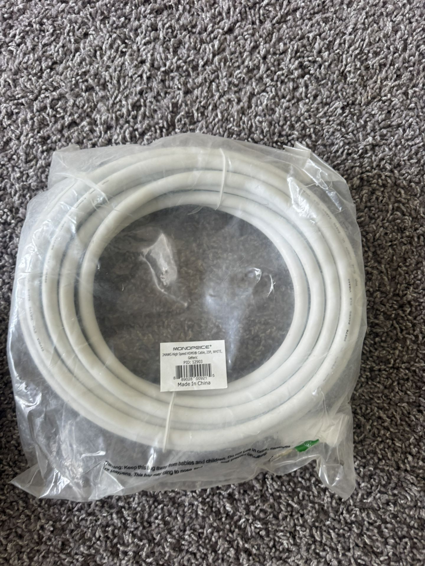 HDMI cables 25 Ft Price For Each