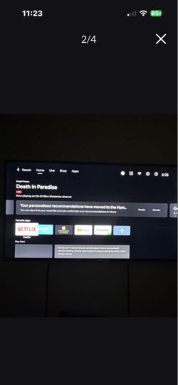 Like New 42” Hisense Android Tv