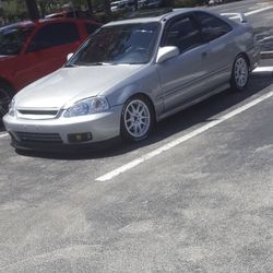 2000 Honda Civic Si White