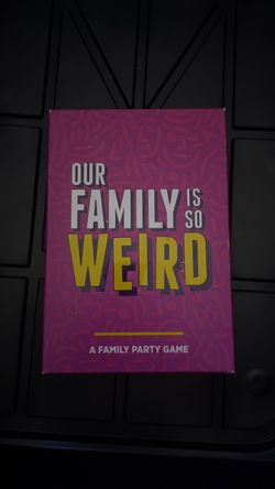 Our Family Is So Weird Party Game