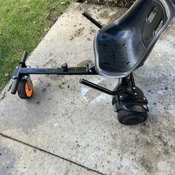Hoverboard With Seat Attachment