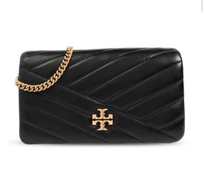 Tory Burch Kira Black Quilted Shoulder Bag