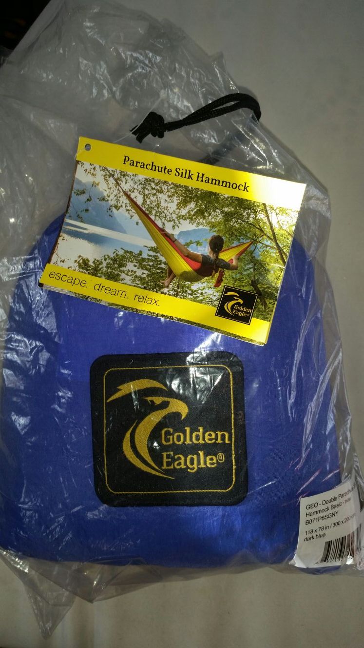 Brand new golden eagle hammock
