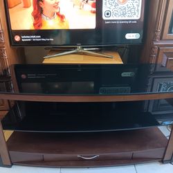 Glass TV Stand 55”