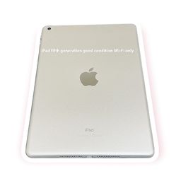 iPad fifth generation fantastic condition Wi-Fi only & 7 fire Brand-new not used box charger etc. hot deal