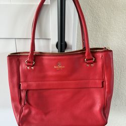 Kate Spade Red Leather Purse