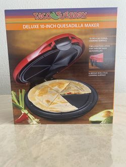 Taco Tuesday 8 Inch Quesadilla Maker