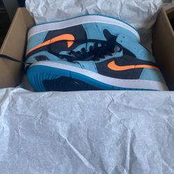 Nike Air Jordan 1 High Zoom Cmf t 2 Bleached Aqua