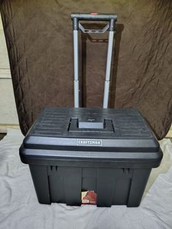 Craftsman Rolling Tool Box with Telescoping Handle
