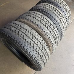 LT285-60R20 Firestone AT2 tires