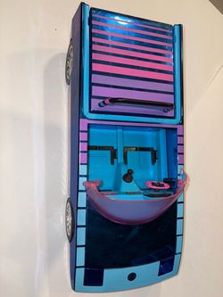 L.O.L. Surprise! Dance Machine Car Blue Pink Doll Vehicle
