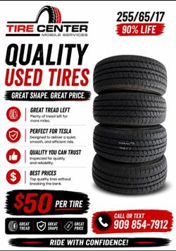 used tires llantas usadas road hazard 