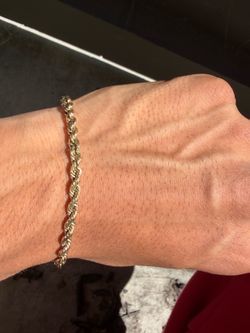 14K Rope Bracelet