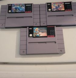 3 JUEGOS Snes
