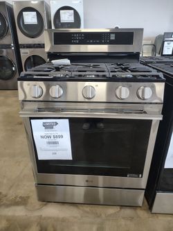 LG range stove