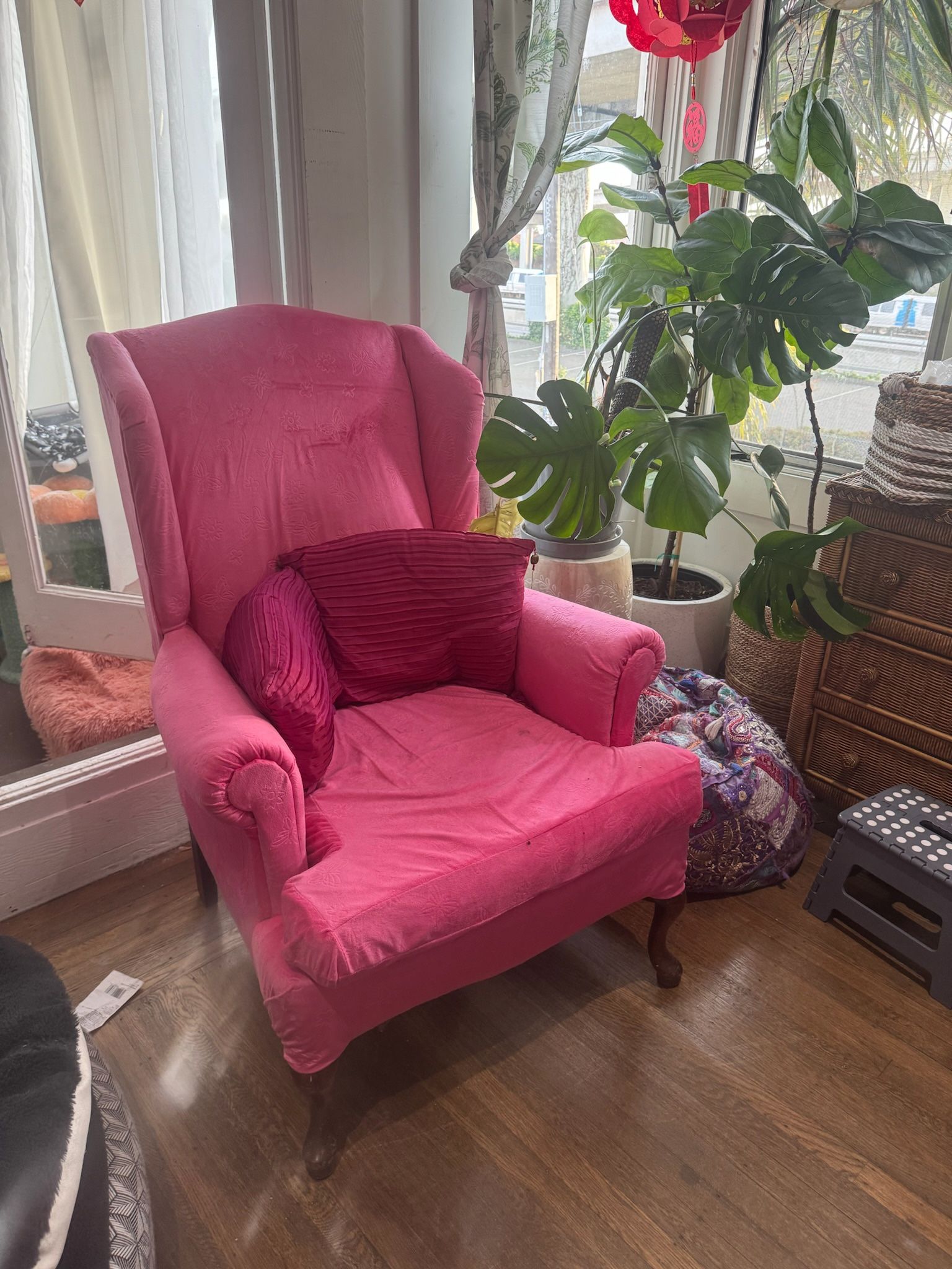 Pink Armchair