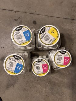 PVC Fittings – Couplings & 90° Elbows 