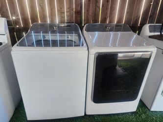 Samsung Top Load Washer and Dryer Set