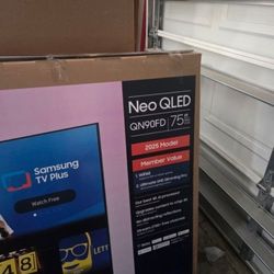 2025 Samsung 75'' QLED Smart TV QN90FD