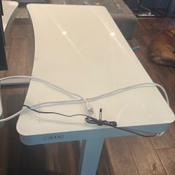 Glass Top Sit/Stand Desk