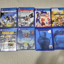 Playstation 4 games