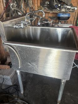 Stainless Steel Large Sink