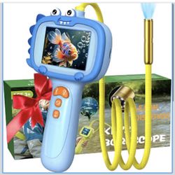 Kids Borescope Camera, STEM Outdoor Exploration Toy for Age 3+ Years Old Christmas Birthday Gift for Boys Girls, 2.4'' HD Screen Snake Endoscope Camer
