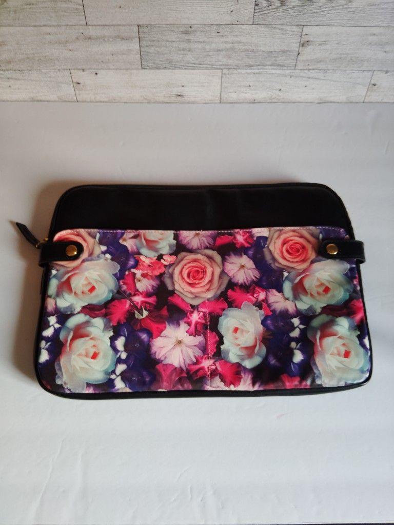 Tablet iPad Laptop 11"- 12" Device Floral Zippered Protection Sleeve by Typo