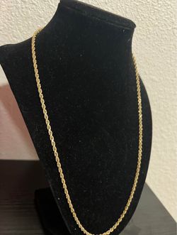 14k gold rope chain