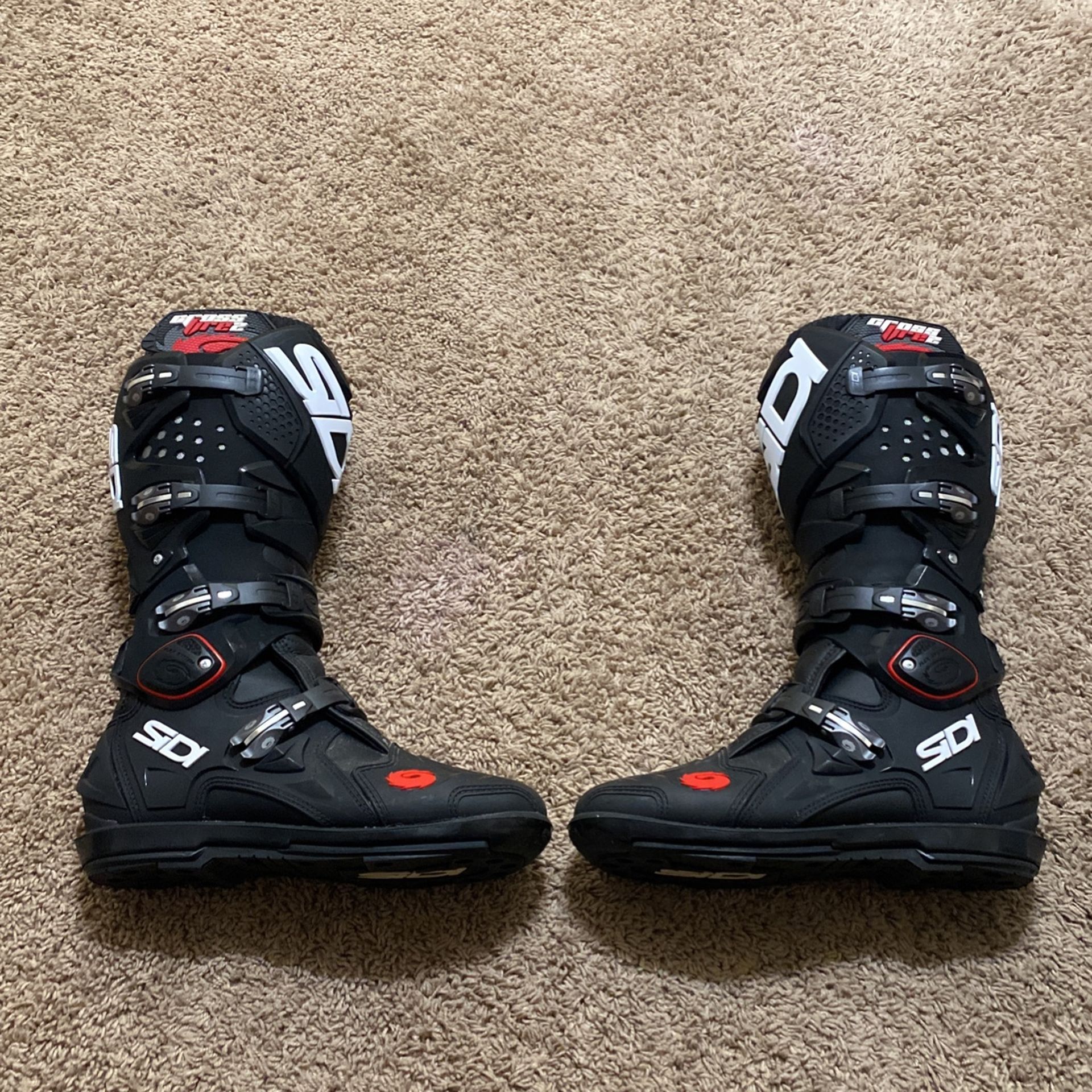 SIDI Crossfire 2 SRS Moto Boots Size 11, EUR 45