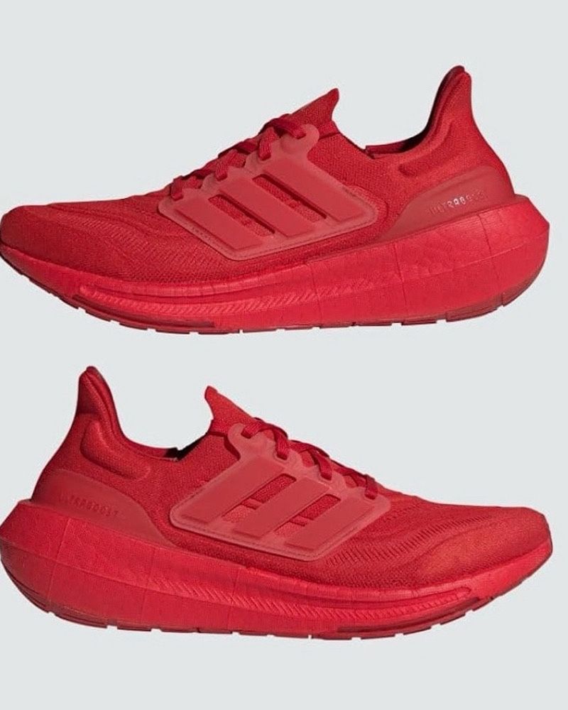 Adidas Ultraboost Light Men’s Running Shoes - Size 10.5, Better Scarlet (Red)