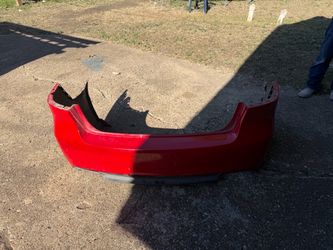 Red Car Rear Bumper Pontiac G8 2008