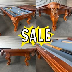 Pool Table 8ft Professional!!! Free Delivery & Installation Included !!! 