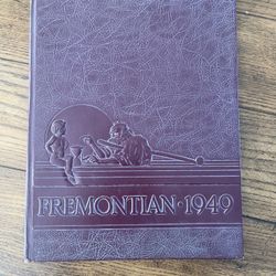 Vintage 1949 Fremont High School Yearbook Los Angeles California 'Fremontian'