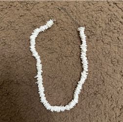 faux shell necklace