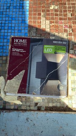 Home Decorators Collection Small Exterior LED Wall Lantern