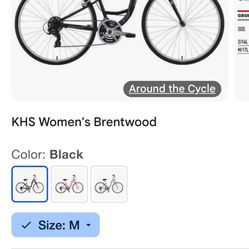 Brentwood KHS Ladies Step Thru Hybrid
