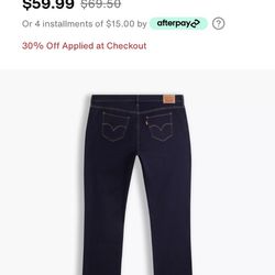 Women’s Plus Size Levi’s Jeans 