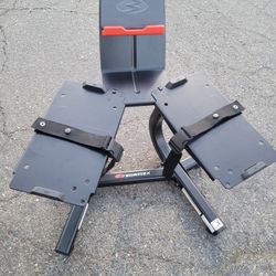 bowflex dumbells Weights  stand