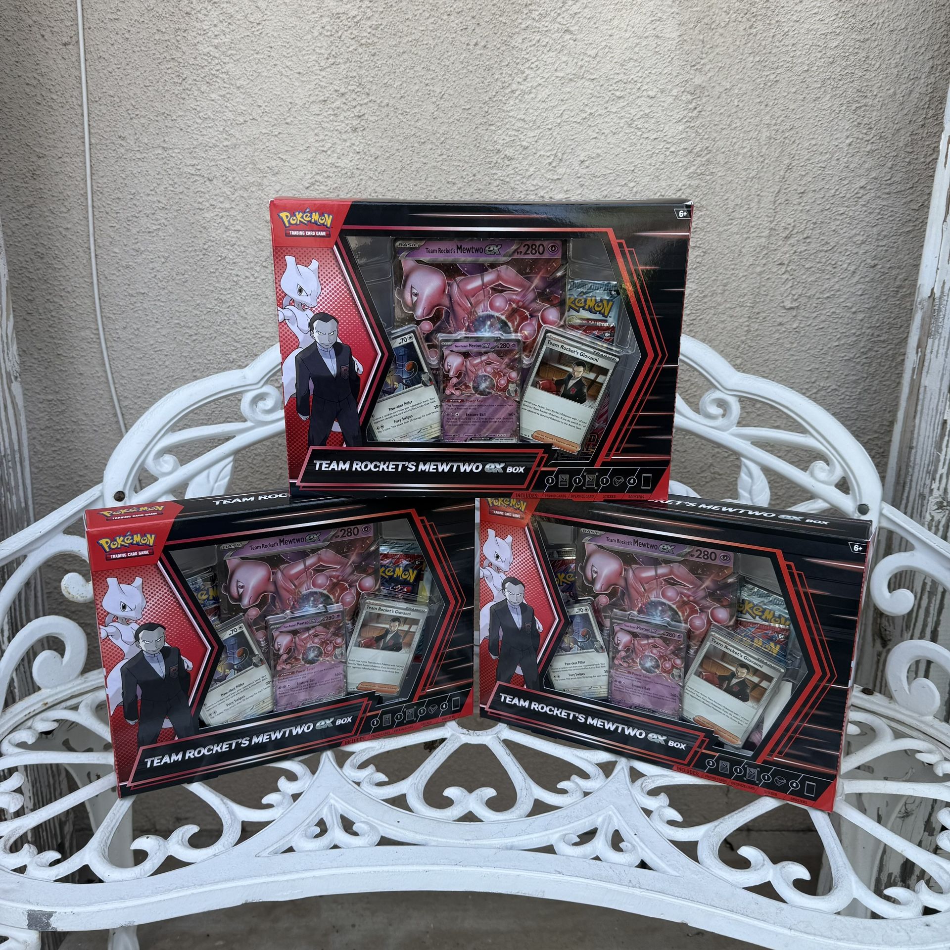 Team Rocket's Mewtwo ex Box