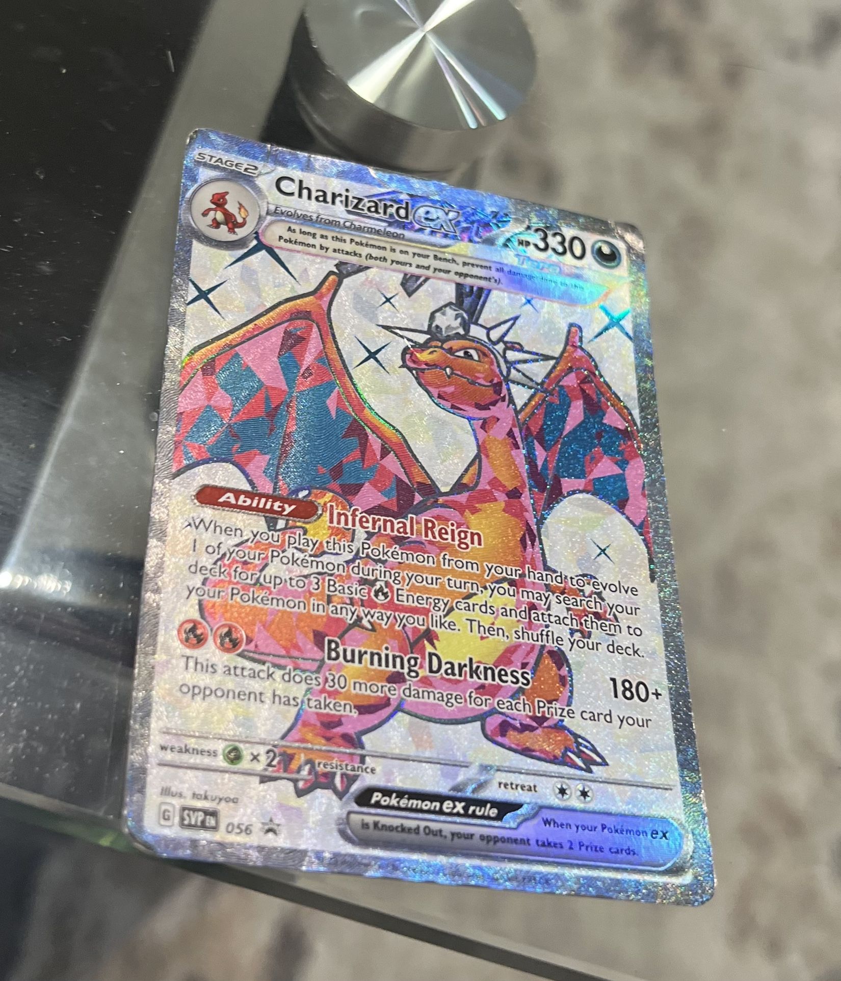 Charizard Ex SVP 056 Holographic - rajagirimanappuram.com