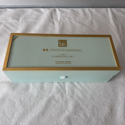 Hair Steam Iron Set w/ Glove & Argan Oil, New ( 1inch) , New 