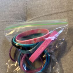 Bag Of Rubber Bracelets 