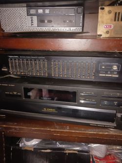 Realistic 10 band stereo frequency equalizer