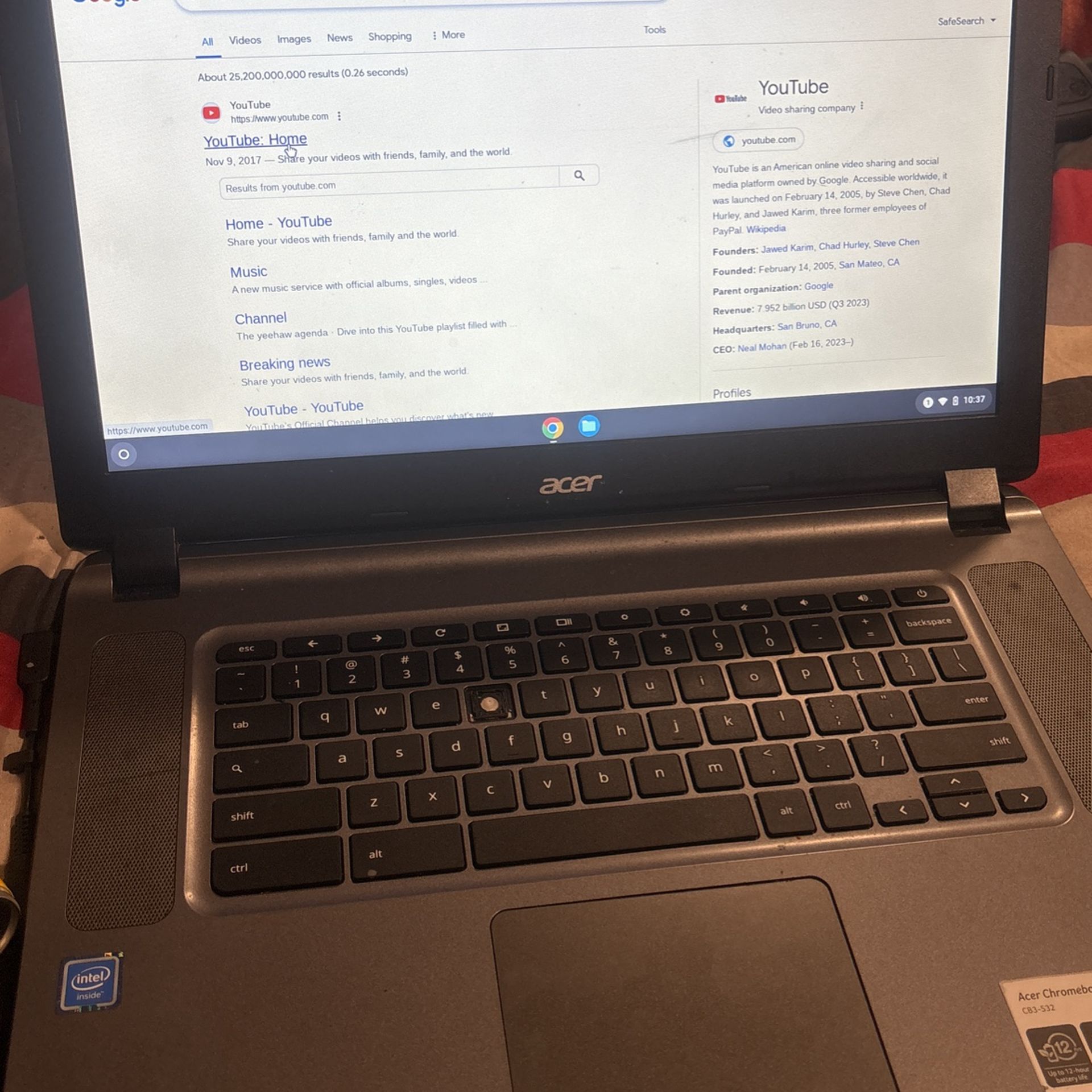 Acer Chromebook 15