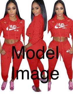 Medium jogger outfit $30