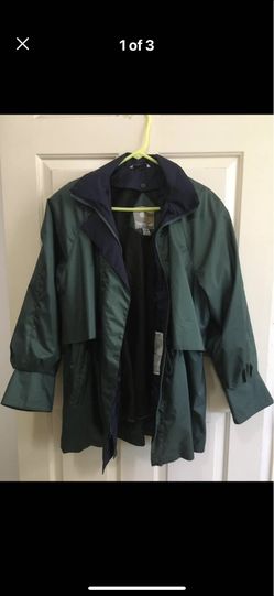 Ladies Small Rain Jackets w/removable Liner. Richmond 77406. Pecan Grove